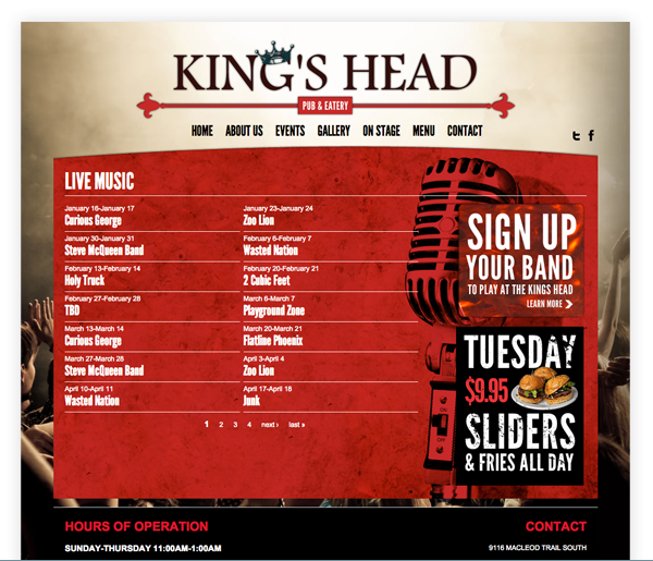 King's Head Clickspace Interactive